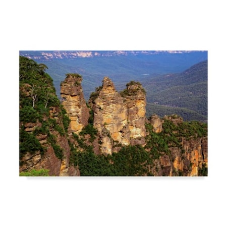 Incredi 'Natural Cliffs' Canvas Art,22x32
